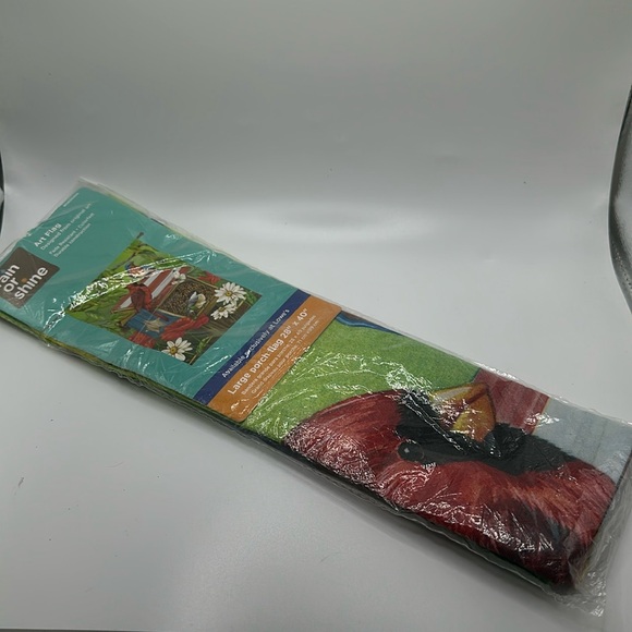 Rain or Shine Art flag large porch flag 28x40” new - Picture 2 of 5